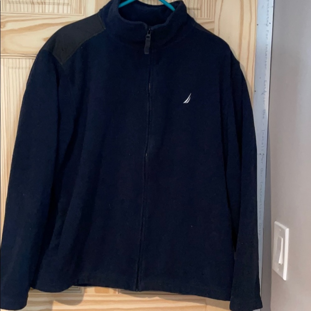 Navy blue mans jacket L